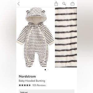 Nordstrom Hooded Newborn Bunting